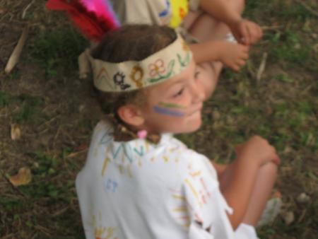 f�te des indiens a l'ecole