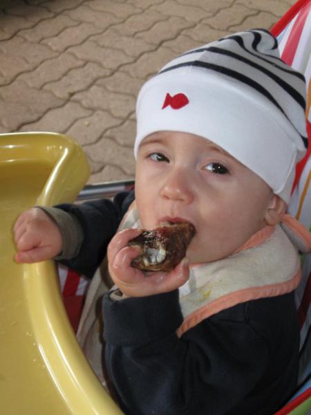 super bon l' agneau que mamie a fait!