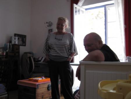 la voiture c'est papy et mamie